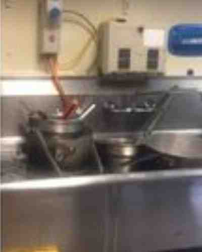 Restaurant cleanig before Restaurant cleaning before